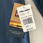 Pelagic Women s Aquatek Island Time Hooded Fishing Shirt Smokey Blue Size L Nwt