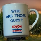 Vintage Exxon Chemical Engineer Oil Gas Employee Coffee Cup Mug