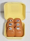 Mcdonalds Happy Meal Toys 1988 6 Piece Mcnuggets Box Nuggets Buddies Vintage