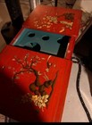 Antique Asian Cabinet    30 Inches Long 18 Inches Wide By 31 Height 