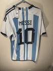 Adidas Argentina  10 Messi Jersey Fifa World Cup Qatar 2022  Size Xl