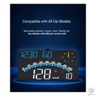 Digital Speedometer Universal Gps Car Hud Head Up Display Mph Overspeed Alarm 5 