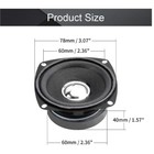 1 2 3pcs 3 inch 8ohm 8   15w Full-range Speaker Loudspeaker Waterproof Home Audio