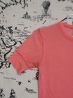 Damsel Women s Coral Pink Ribbed Knit Thermal Top Short Sleeve Size S