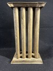 Vintage Primitive Metal 8 Hole Taper Candle Mold Candlestick Handle 10   