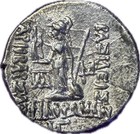 Ancient Greek Silver Drachm Coin Ariobarzanes I Athena Nike 96-63 Bc