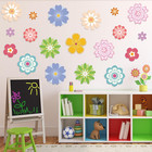 Spring Bulletin Board Decorations For Classroom- 48 Pcs Colorful Illustrative Fl