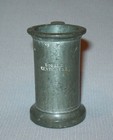 Old Antique Vtg 19th C 1800s Very Small Double Centilitre Size Pewter Measure