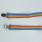 Vintage Rainbow Suspenders Youth Or Womens Size