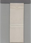 Matchbook Cover Chevy Dealer Best Of Best Club 1956