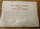 Bath Bombs For Kids Surprise Inside Toys 12 Piece Gift Set So Cute