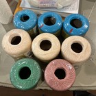 Lot Of 8 Crochet Thread - Mixed Lot Of 8 J p Coats Assorted Colors 