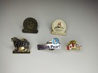 Lot Of 5 Newfoundland Pins - Pin Bundle - Matthew Vikings Mount Pearl Dog Flag