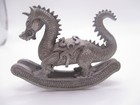 Vtg Spoontiques Pp555 1982 Rocking Dragon Pewter Metal Fantasy Figurine H0003