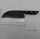 Handmade Forging Kitchen Chef Knife Meat Cleaver Butcher Knife Vegetable Cutter