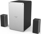 Vizio 5 1 Channel Soundbar Home Theater W subwoofer   2 Speakers Black silver