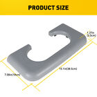 Fits 1999-2010 Ford F250 F350 F450 Gray Center Console Cup Holder Pad Waterproof