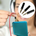 3pcs Copper Headphone Adapter 3  5mm Cable Splitter Stereo Audio Adapter