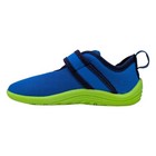 Speedo Surfwalker Water Shoes Kids Blue Green Hook Loop Toddler Size M 7-8