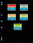 6 80 Scott Value - 1985 Comoros Maps 10 Years Independent Scarcer Cv Mnh Nh Umm