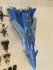 Lot Of Vintage Kenner Mega Force Diecast plastic Vehicles  Loose 1989