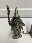 James Lane Casey Perth Pewter Castle Magic Mist Sculpture  s279  1990 Gandolf