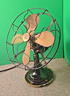 Antique Robbins   Myers 3 Speed Fan Brass Blades 3000 10  Dia X 13 h Beautiful