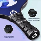 Carbon Fiber Pickleball Paddle Set Of 4 Usapa Approved Tournament - Mx24