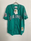 Vintage Ken Griffey Jr Jersey Seattle Mariners 1995 Northwest Green Men s