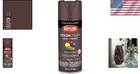 Fast-drying 12oz Satin Spray Paint   Primer In Leather Brown - Colormaxx Quality