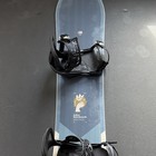 Arbor All-mountain Snowboard 147cm Regular Width Blue white W black Bindings