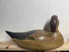 Antique Hollow Wooden Drake Pintail Duck Decoy