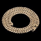 14k Yellow Gold Solid Curb Cuban Link Chain Necklace 24  8mm 71 5 Grams