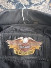 Harley Davidson Leather Riding Jacket Size Large Men   s