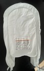 Dock A Tot Deluxe  Zip Spare Replacement Cover White Cream Dockatot