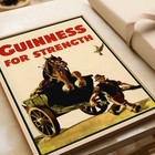 Vintage Guinness For Strength Poster - Classic Irish Beer Wall Art No Frame