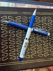 2 Rare Retro Heavy Metal Crestor Pharmaceutical Drug Rep Pens  1990   s