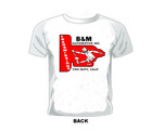 Vintage Race gasser drag T-shirt B m Transmissions