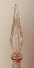 Vintage Empoli 22  Pink Wax Drip Genie Bottle Decanter W Original Stopper