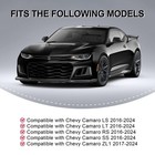 Carbon Fiber Rear Spoiler Wing Compatible With 6th Gen Chevy Camaro Ls Lt Rs    