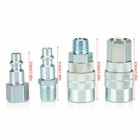 30pcs Air Hose Fittings 1 4in Npt Quick Connect Release Coupler Connector Plugs