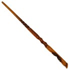 14 5  Hand Carved Mahogany Wood Trios Witches Magic Wand W  Free Storage Bag