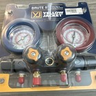 Yellow Jacket Brute Ii 46010 4-valve Manifold Gauges R-22 R-404a R-410a
