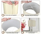 Royal Designs  Inc  Diy Drum Lamp Shade  13 X 13 X 10 In  16 Color Options 2pack