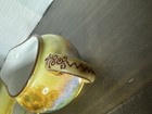 1920 s Antique Nippon Hand Painted Sugar   Creamer Set Raised Lake Art Nouveau