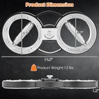 12 Lbs Burn Machine W adjustable Resistance   360   Rotation For Home gym