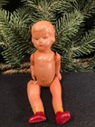 Vintage  4    Celluloid Baby Doll  String Jointed  Occupied Japan