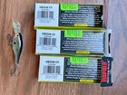 Lot Of 3 Vintage rapala Top Water  sure Set Vmc Hook  Free Rapala Glass Shad 