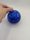 Handblown Large Glass Orb Witch Ball Spirit Tree Cobalt Blue