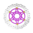 Purple 11 8  Rear Brake Rotor Fits Halrey Davidson 08-25 Touring Flhr Flhx Fltr